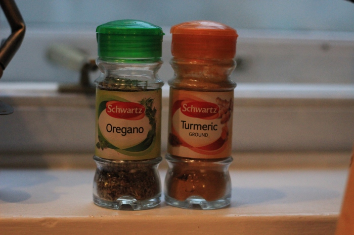 Spices I used to make the Turkey a little more interesting